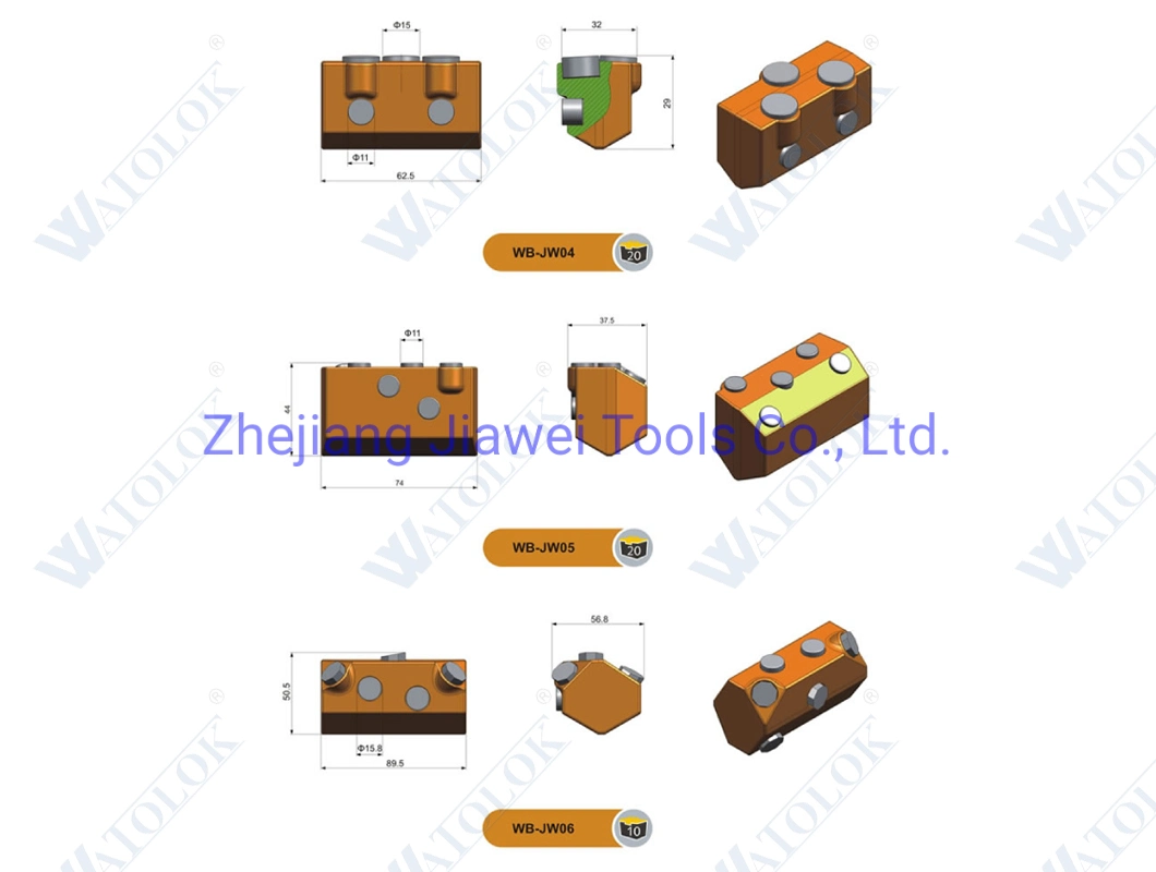 Betek Wear Parts Tungsten Carbide Button Tungstuds Bits Plate