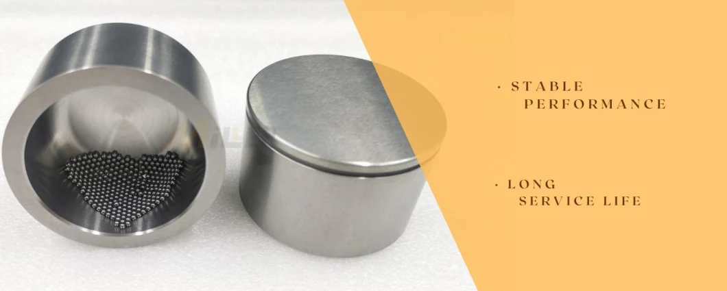 Durable Wc Tungsten Carbide 500ml Grinding Jar for Planetary Ball Mill