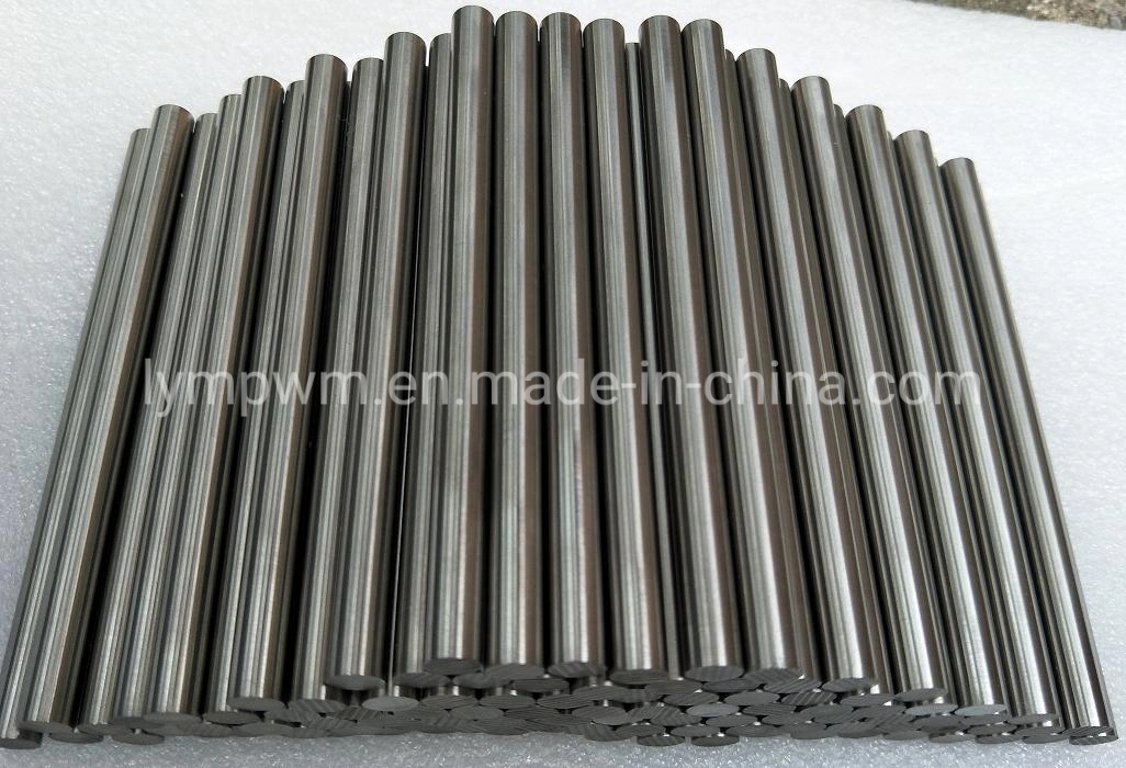 High Quality 99.95% Pure Tungsten Bars Straight Bars Tungsten Bars Dia0.3mm