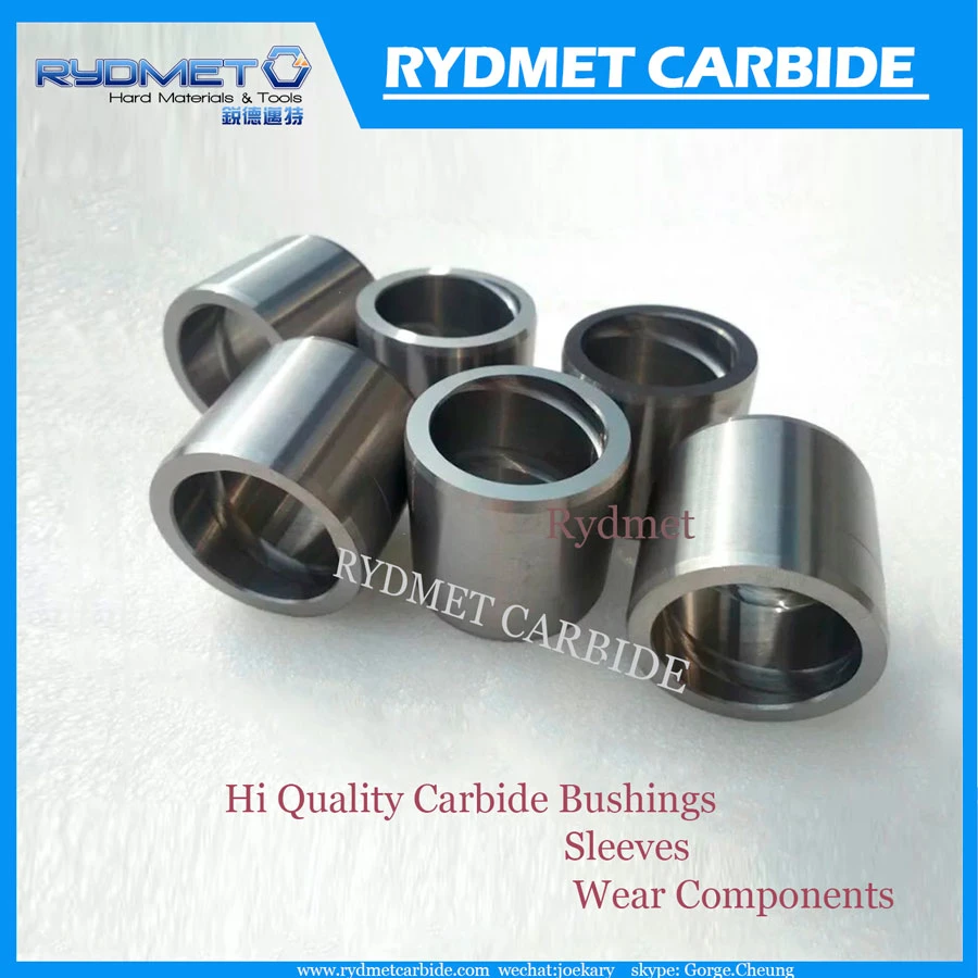 Rydmet China Hx018004 Oil Pump Cemented Carbide Threaded Bushing Factory Yk05 Tungsten Carbide Sleeves Carbide Shaft Sleeve Keyway Yg8c Tungsten Carbide Sleeves