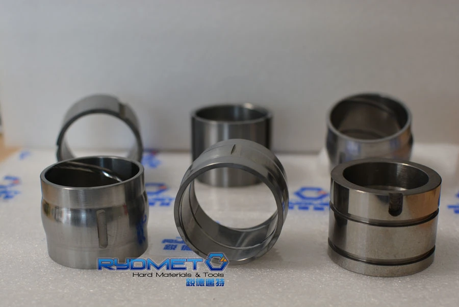 Rydmet China Hx018004 Oil Pump Cemented Carbide Threaded Bushing Factory Yk05 Tungsten Carbide Sleeves Carbide Shaft Sleeve Keyway Yg8c Tungsten Carbide Sleeves