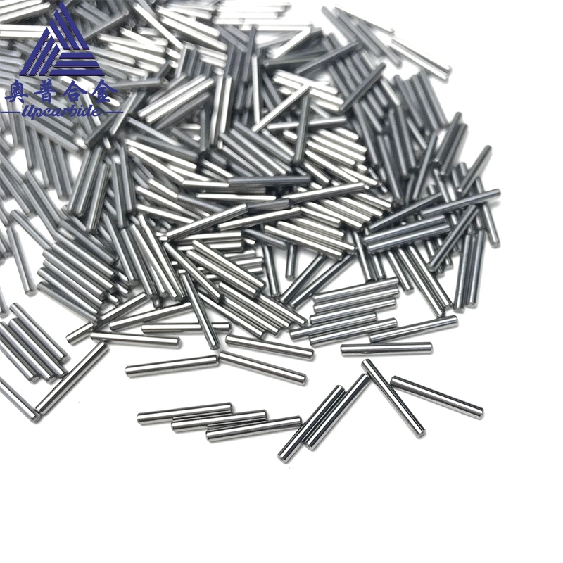 Dia1.3*10.3mm 10%Co Polishing Round Bar with Chamfer Both Ends Tungsten Carbide Solid Rods for Tool Parts