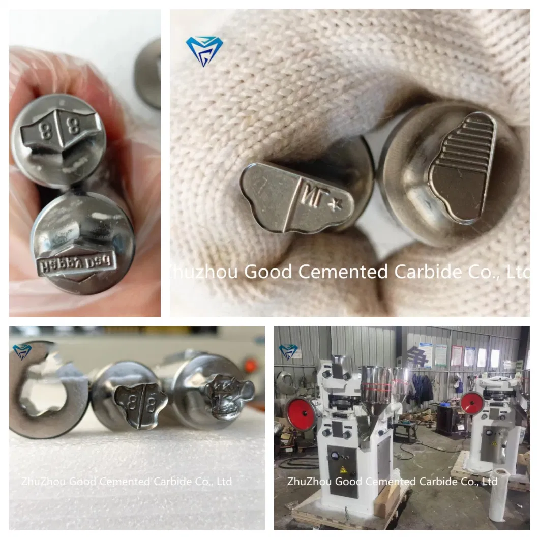 Cemented Carbide Metal Press Mold Tablet Press Mold Zo9 Zp10 Zp12 Zp33 Factory Direct Delivery