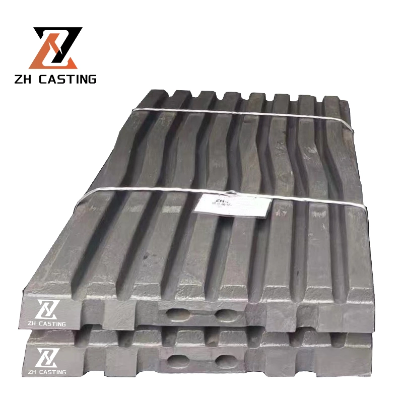 OEM&ODM Abrasive Jaw Plate Hard Alloy Crushing Jaw Plate