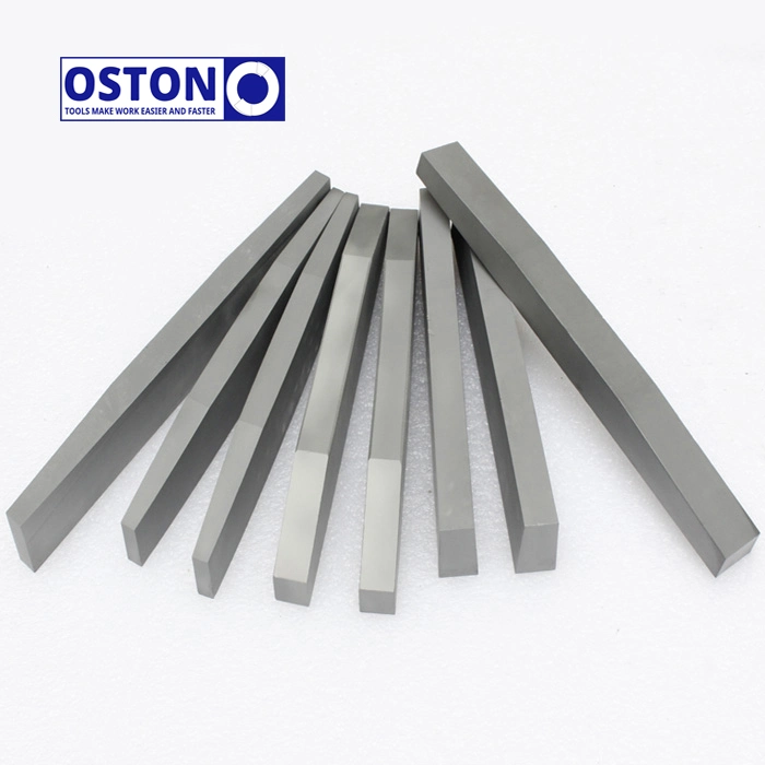 Yg6 Yg8 Yg10 Yg15 Customized Flat Tungsten Carbide Bars for VSI Crusher Spare Part Rotor Tip