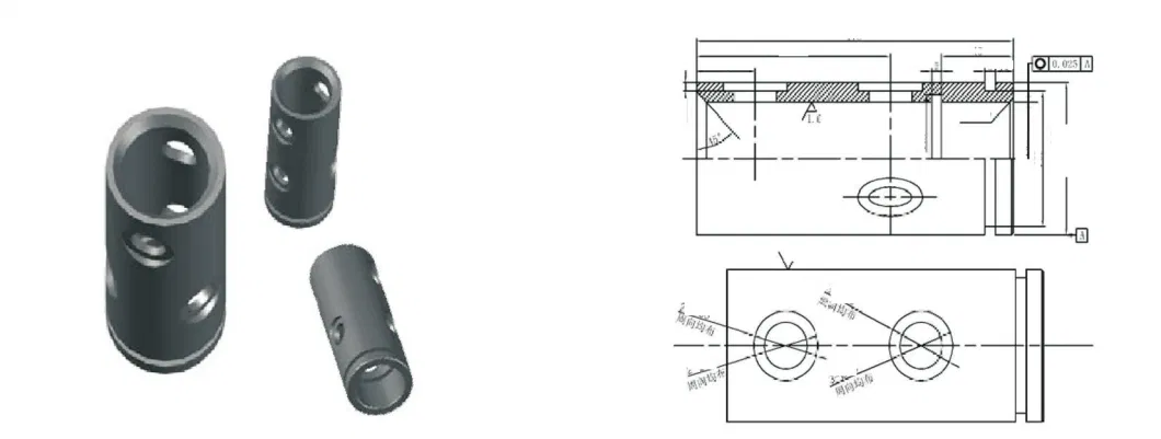 OEM Customized China Manufacturer 100% Tungsten Carbide Raw Material Valve Trim Flow Sleeve Bushing