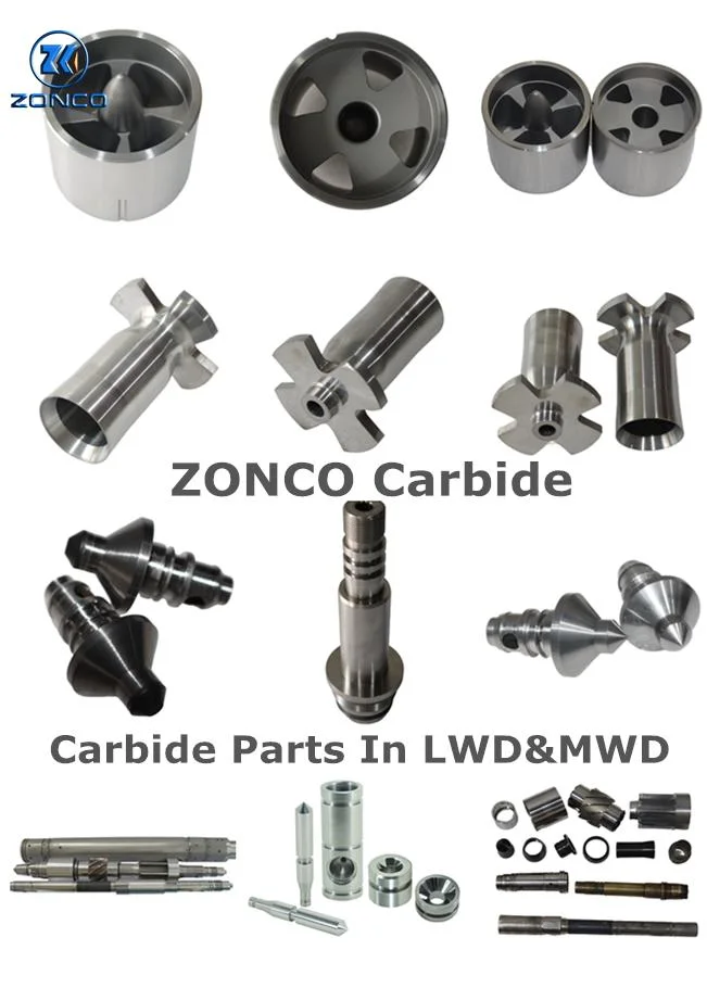 Wear Resistant Tungsten Carbide Mwd Components Customized Mwd Lwd Mud Pulser Parts