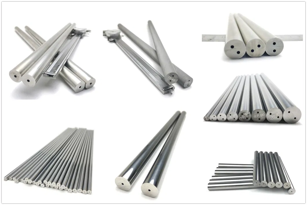 High Wear Resistant Tungsten Carbide Bars Yg6 6mm*14mm*330mm for Machining Raw Wood, Brass Rod and Cast Iron