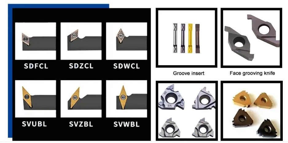 Sekn1203aftn Cemented Brazed Tungsten Carbide Tips CNC Cutting Tool