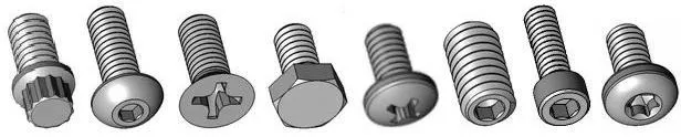 Tungsten Screw Bolt Nut