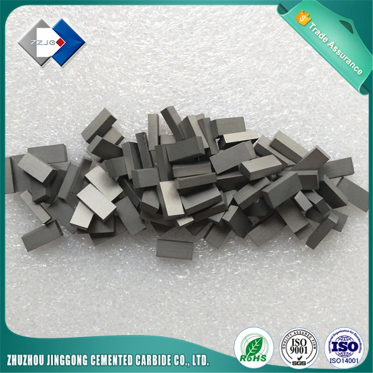 P30 Cemented Carbide Brazed Tips Type D2 for Making T Grooving Tools.