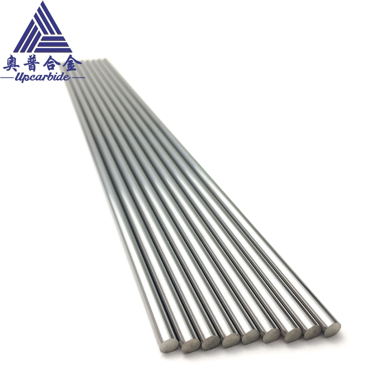 Tungsten Carbide Rod with Straight Helical Holes Unground &amp; Ground for Metal Working Dia4*330