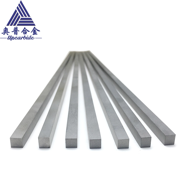 High Wear Resistant Tungsten Carbide Bars Yg6 6mm*14mm*330mm for Machining Raw Wood, Brass Rod and Cast Iron