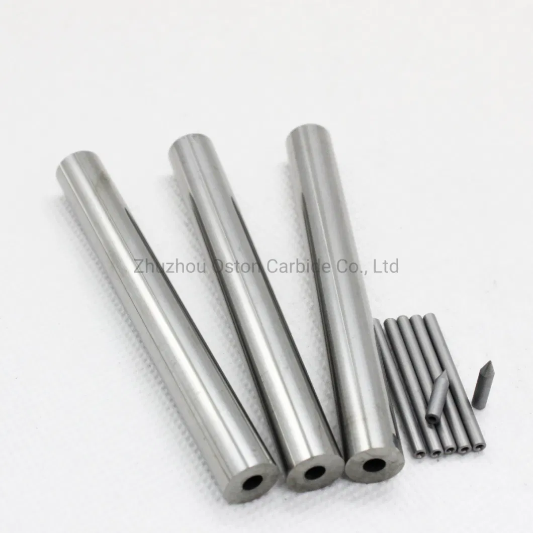 China Factory H6 Solid Tungsten Carbide Ground Rod with One Straight Duct