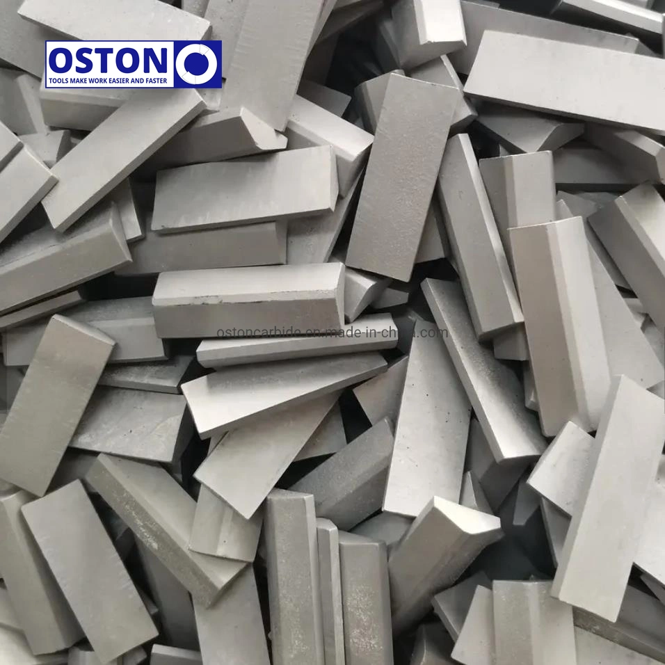 Tungsten Carbide Wear Plates Worked as Agricultural Parts,Tungsten Carbide Square Brazed Plates Soldered-on Blade,Cemented Carbide Agricultural Machinery Parts