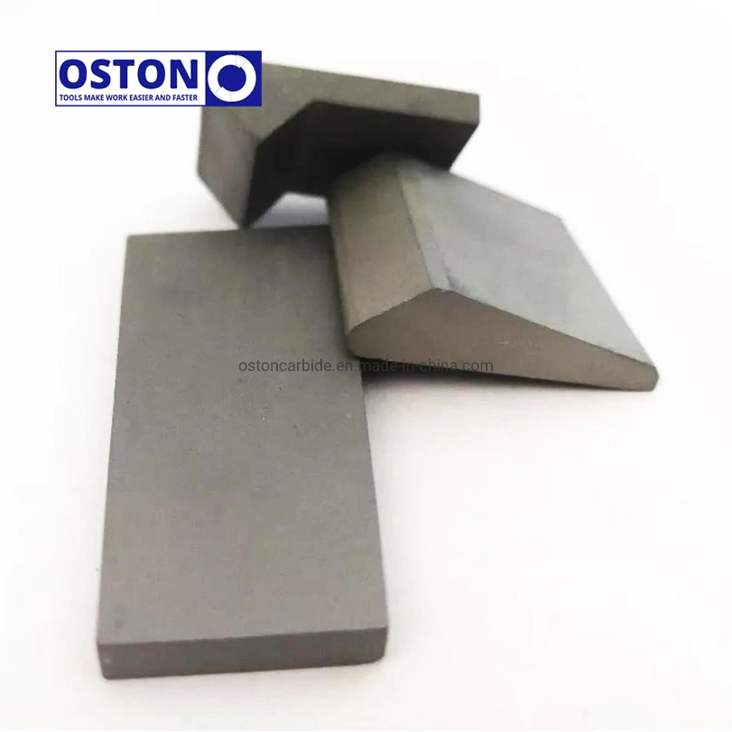 Tungsten Carbide Wear Plates Worked as Agricultural Parts,Tungsten Carbide Square Brazed Plates Soldered-on Blade,Cemented Carbide Agricultural Machinery Parts