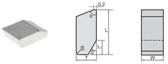 91.5hra/92.5hra/93.5hra Hardness Tungsten Carbide Saw Tooth