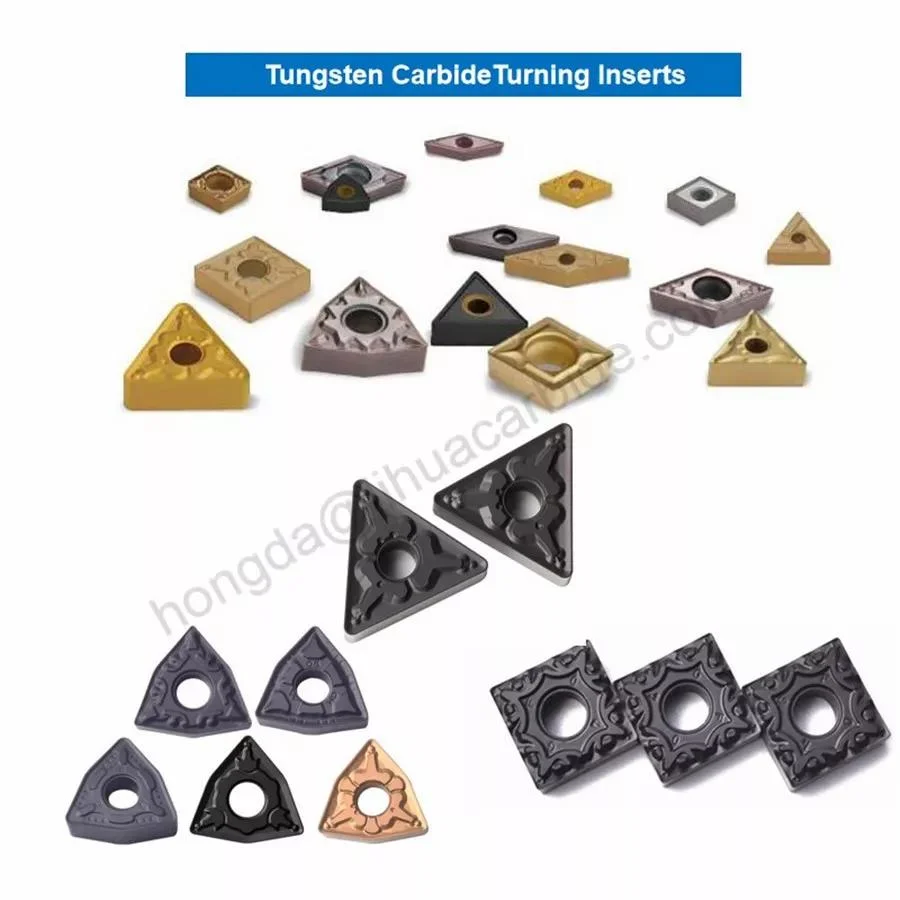 ISO Standard Tungsten Carbide CNC Inserts for Cutting Tools