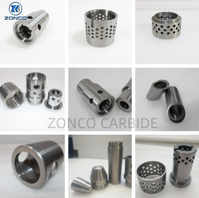 Oil&Gas Wellhead Cemented Tungsten Carbide Valve Trim Yg6 Yg8 K10 K20 Valve Plug Seat Cage