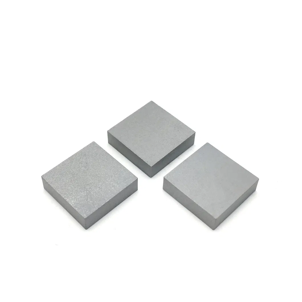 Perfect Microstructure Tungsten Carbide Plates Yg20 200*20*30mm High Quality for Machining Mould Industry