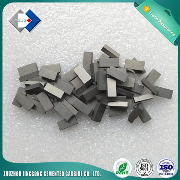 P20 Tungsten Carbide Brazed Tips Type D2 for Making Milling Tools.