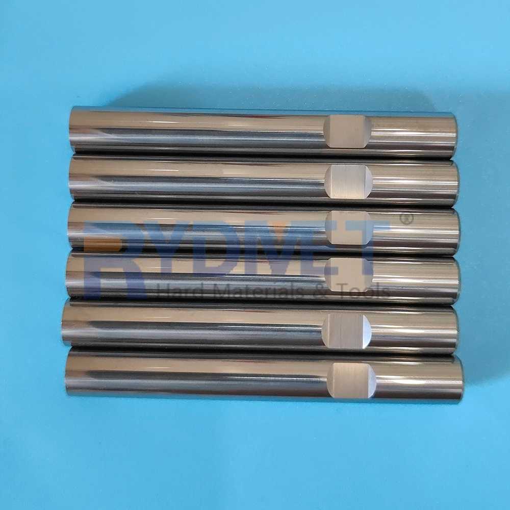 Polished Carbide Rod with Weldon Flat