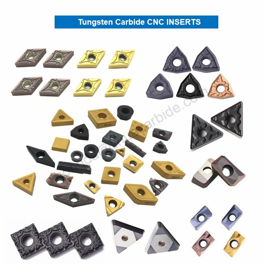 ISO Standard Tungsten Carbide CNC Inserts for Cutting Tools