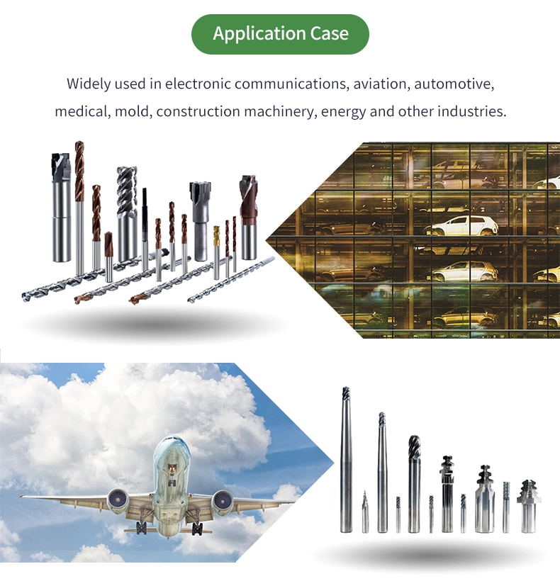 High Performance Precision Cemented Carbide PCB Drilling Tool for Metals