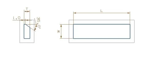 Carbide Strips Polish Cemented for Woodworking