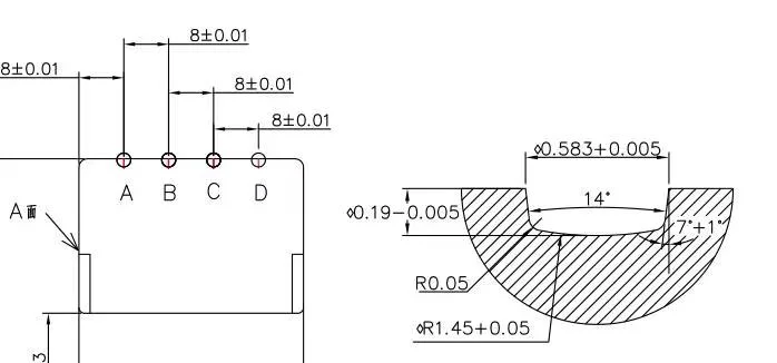 0.583mm Micro Slot Tungsten Carbide Roller for Rolling Mills