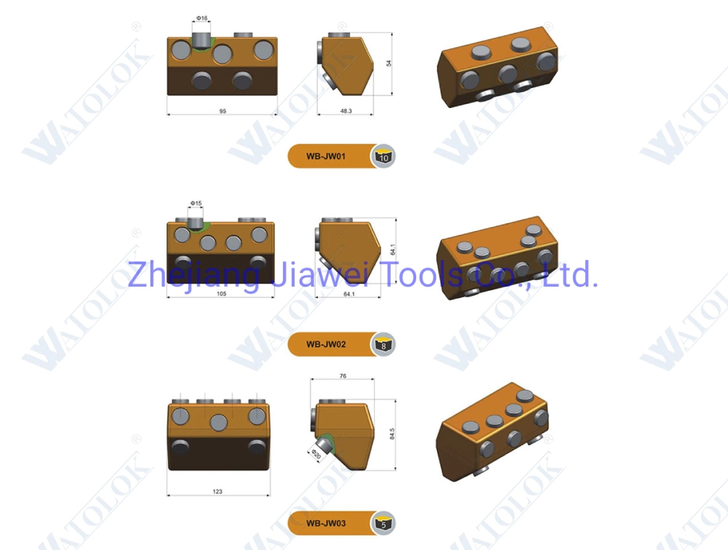 Betek Wear Parts Tungsten Carbide Button Tungstuds Bits Plate