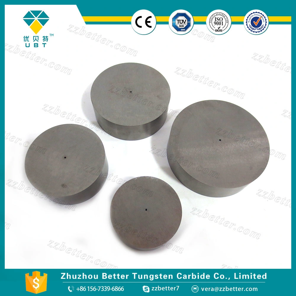 China Manufacturer Yg8 Cemented Tungsten Carbide Draw Plates for Wear Parts