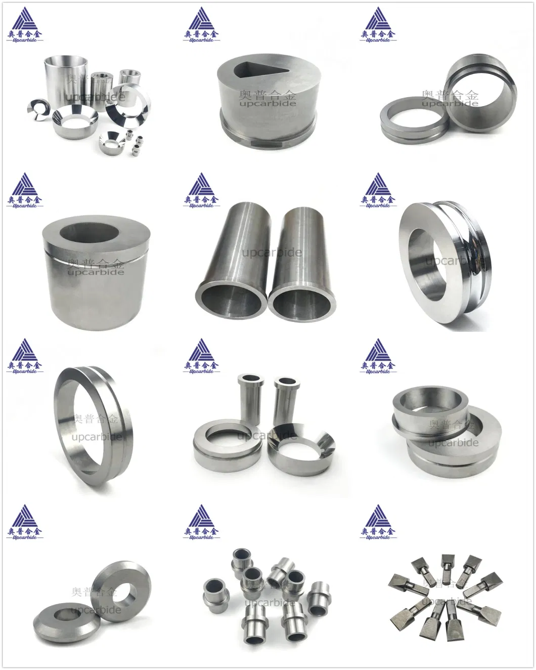 Hip Sintered K10/K20/K30/P30 Ground and Polished Od24*ID20*17mm Tungsten Carbide Bushing