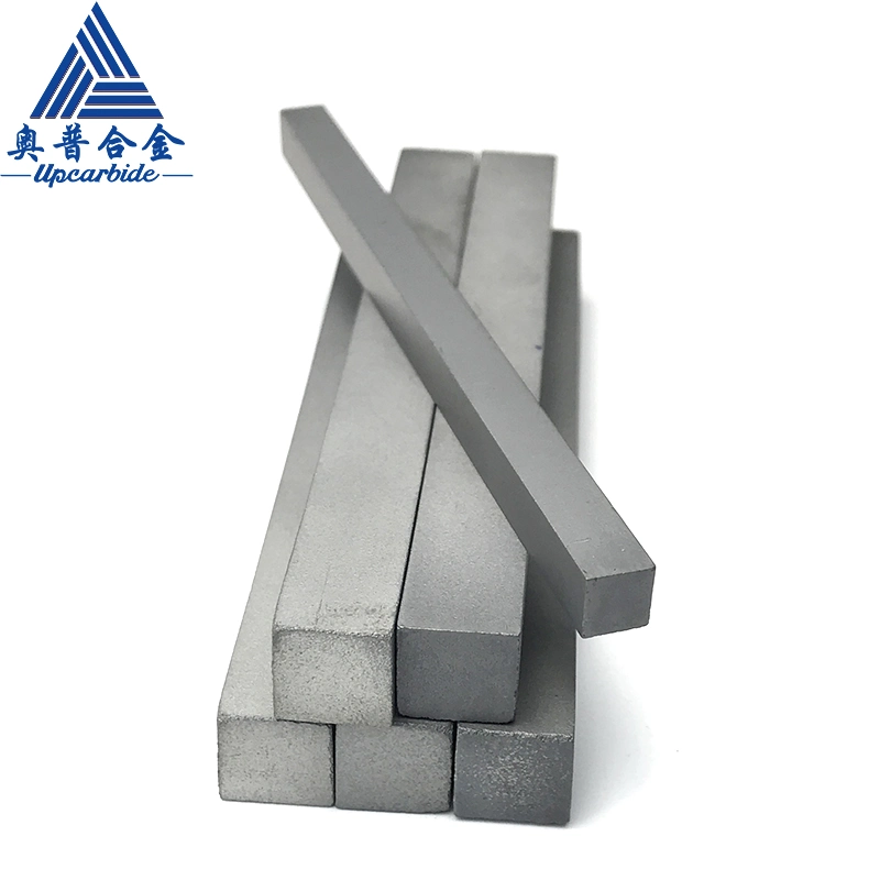 K10 K20 High Strength Cemented Tungsten Carbide Sheet Plate Strip with 10*10*100mm