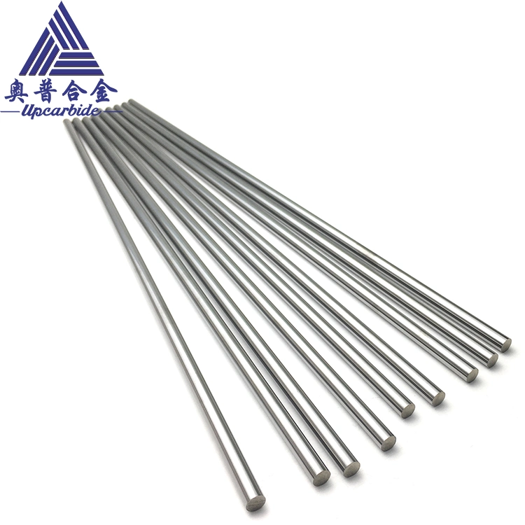 Tungsten Carbide Rod with Straight Helical Holes Unground &amp; Ground for Metal Working Dia4*330