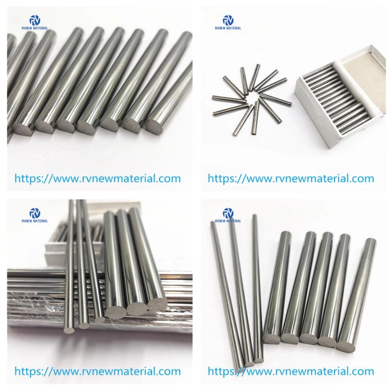 High Hardness Fine Grain Size Polished Cemented Solid Unground Tungsten Carbide Rods for Making Cutting Tools