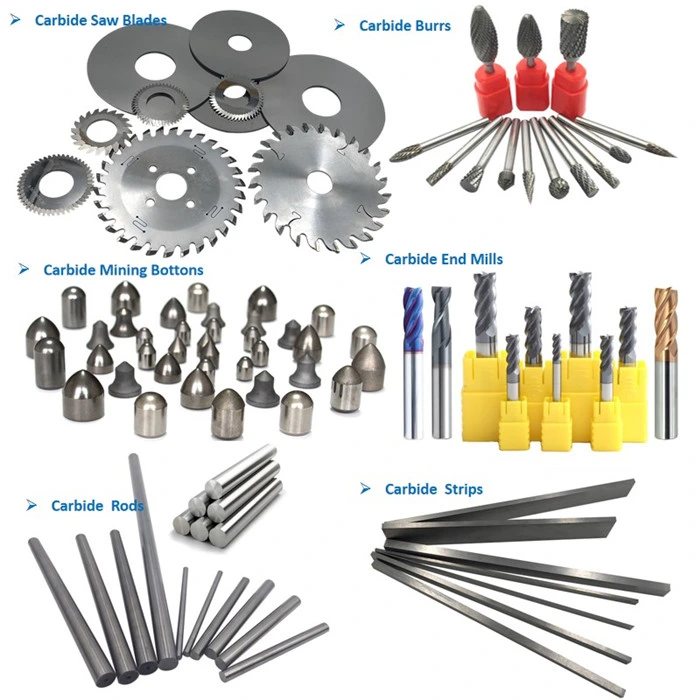 ISO Cemented Carbide Flat Strips for Wood Cutting Bits