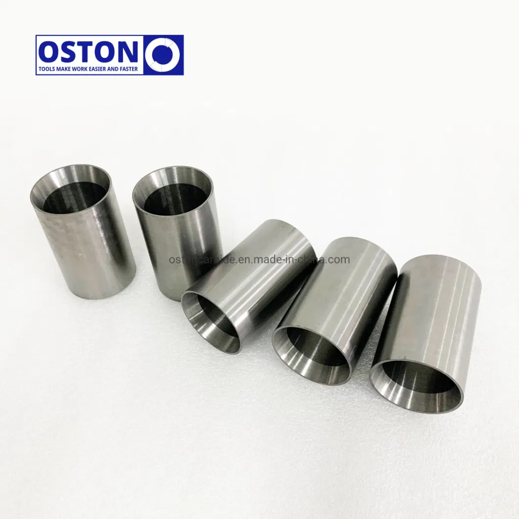 OEM Wear-Resistant Cemented Carbide Sleeve Tungsten Carbide Bearing Bushing Shaft Sleeve