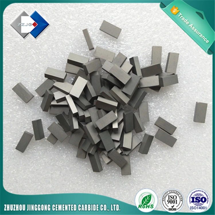 P30 Cemented Carbide Brazed Tips Type D2 for Making T Grooving Tools.