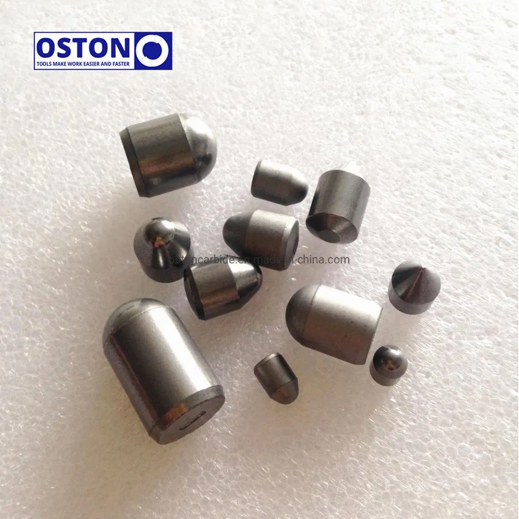 Tungsten Carbide Conical Button Parabolic Buttons Wedge Button for TCI Tricone Rock Bit