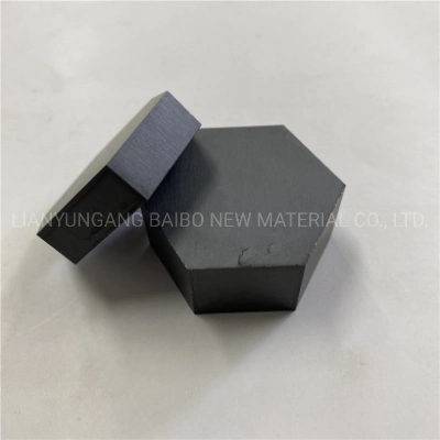 Low Density High Strength Stock B4c Hexagon Tile Boron Carbide Ceramic Body Protection Sheet Sic Plate