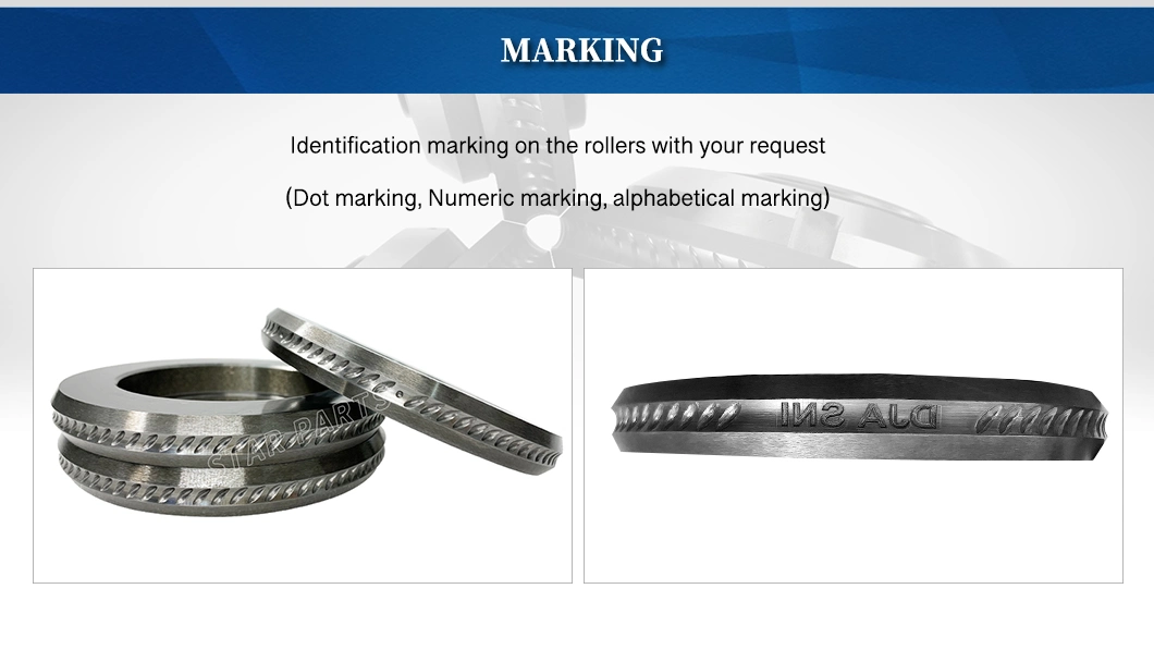 Customized Carbide Rolling Ring Rebar Steel Rolling Tungsten Carbide Roll