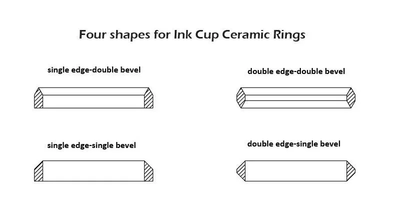 Manufacture Yg8 Od50*ID44*T9.0mm Tungsten Carbide Oil Ink Cup Ring