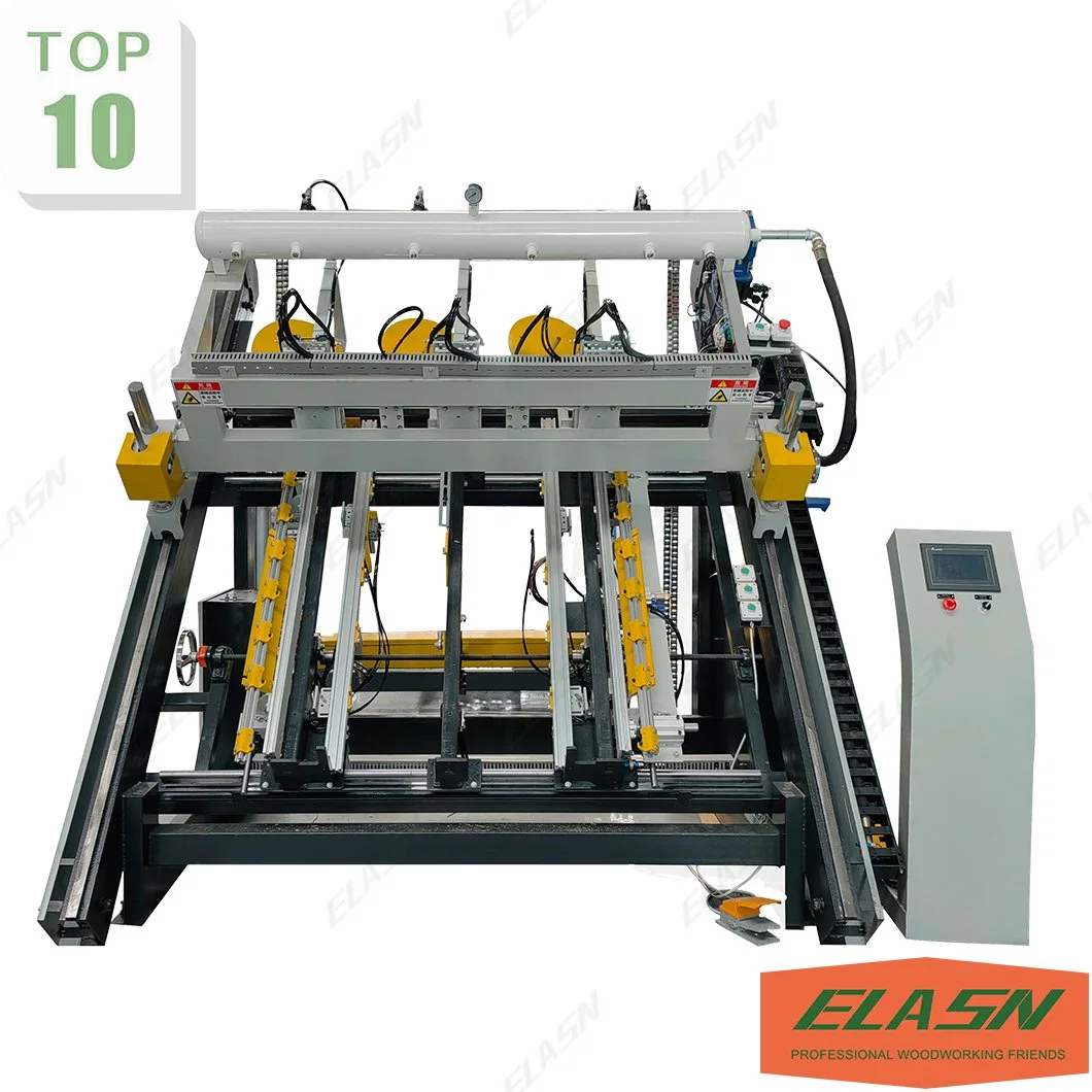 Wood Pallet Block Nailing Machine Wood Nail Cutting Machine European Standard Wooden Block Pallet Nailer Nailing Making Machine