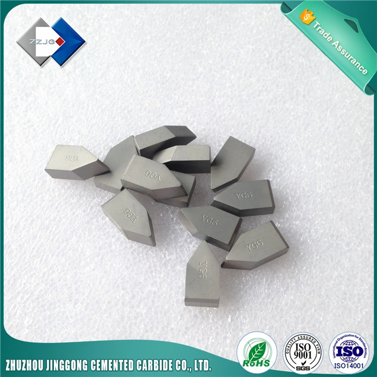 Yg6 Tungsten Carbide Brazed Tips Type C120 for Making Turning Tools