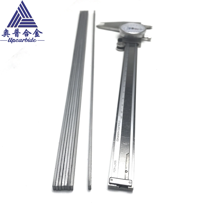 Hardness 89.5hra Length 330mm Hip Sintered Tungsten Carbide Flat Strips