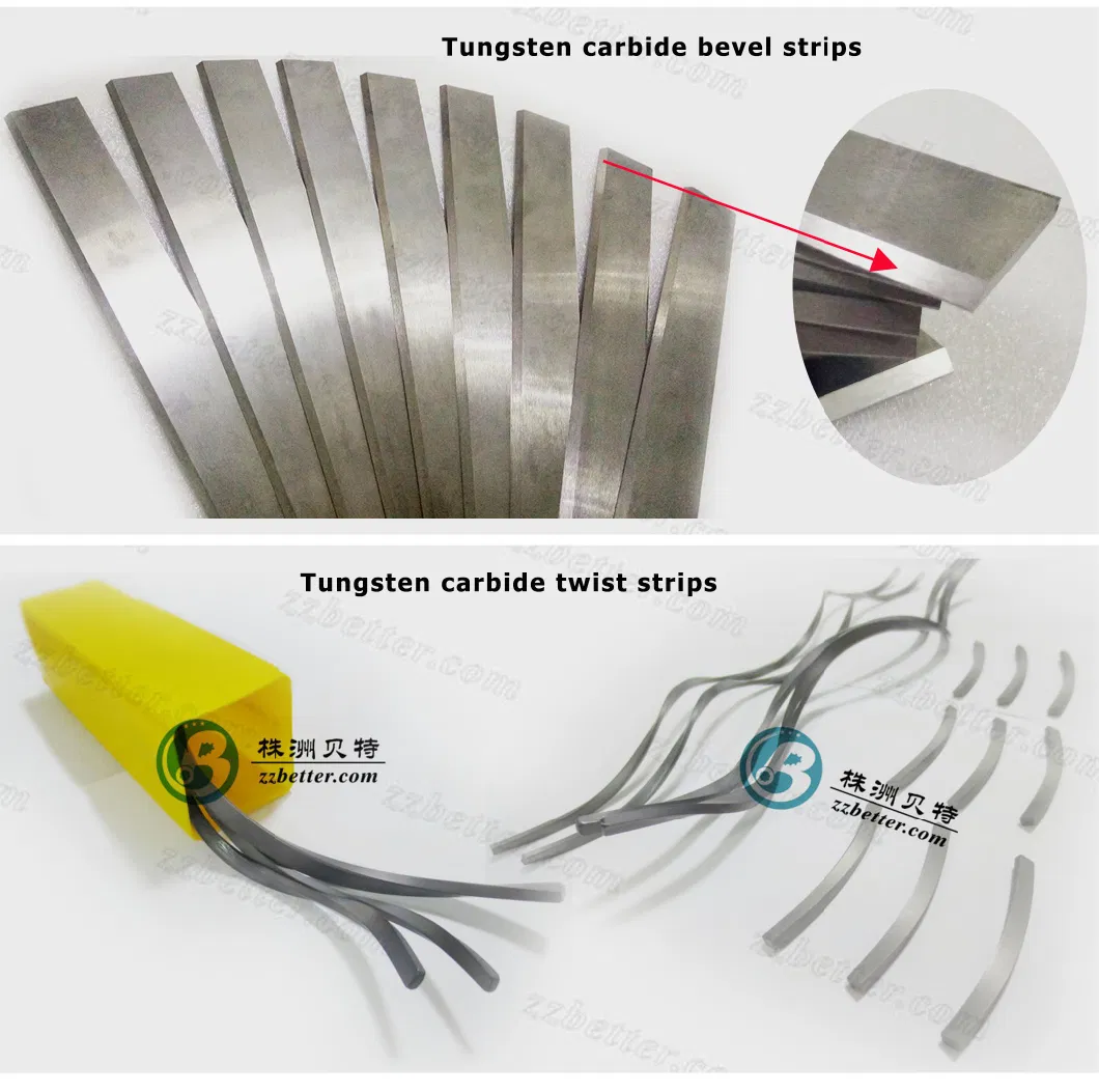 Tungsten Carbide Bevel Strips