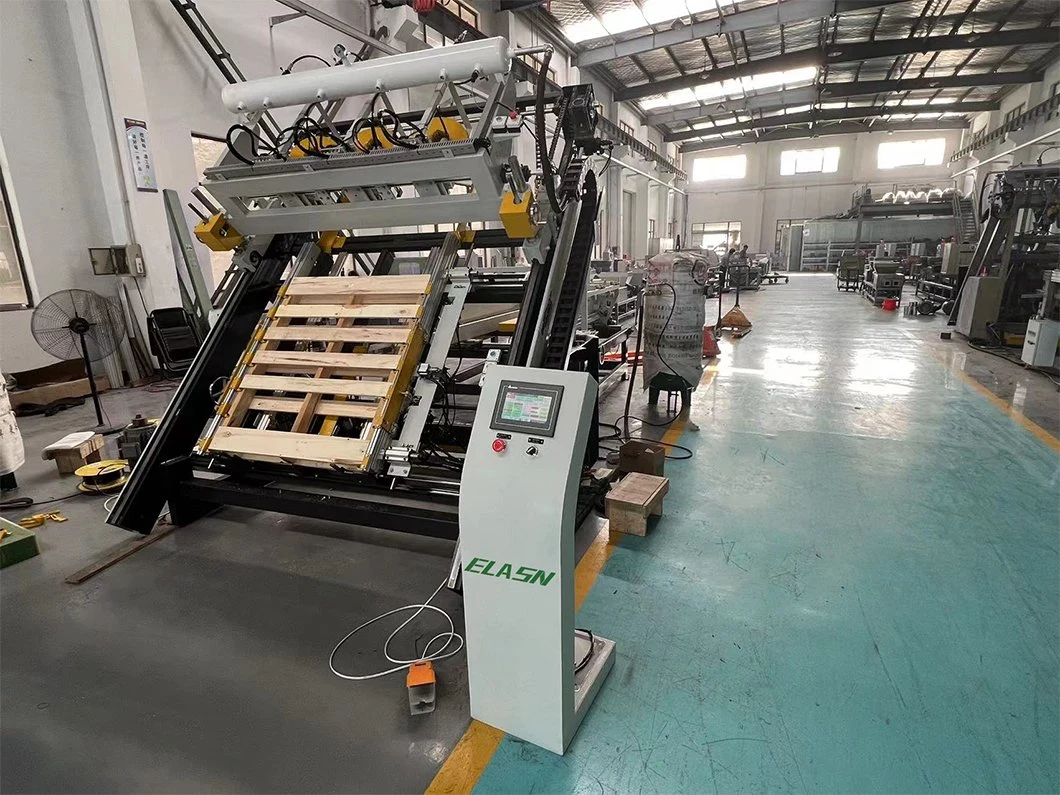 Wood Pallet Block Nailing Machine Wood Nail Cutting Machine European Standard Wooden Block Pallet Nailer Nailing Making Machine