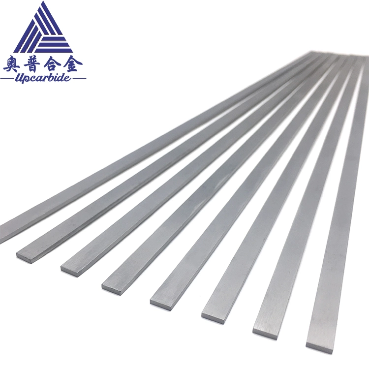 High Wear Resistant Tungsten Carbide Bars Yg6 6mm*14mm*330mm for Machining Raw Wood, Brass Rod and Cast Iron