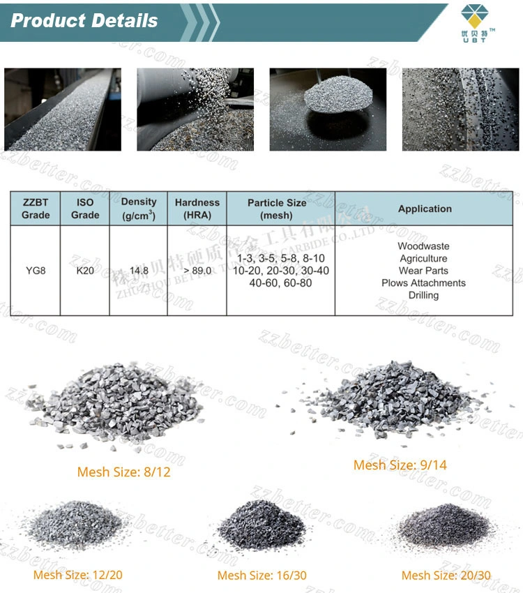 High Wear Resistance Tungsten Carbide Granules